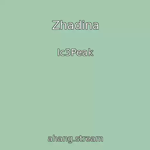 کاور آهنگ Zhadina از Ic3Peak
