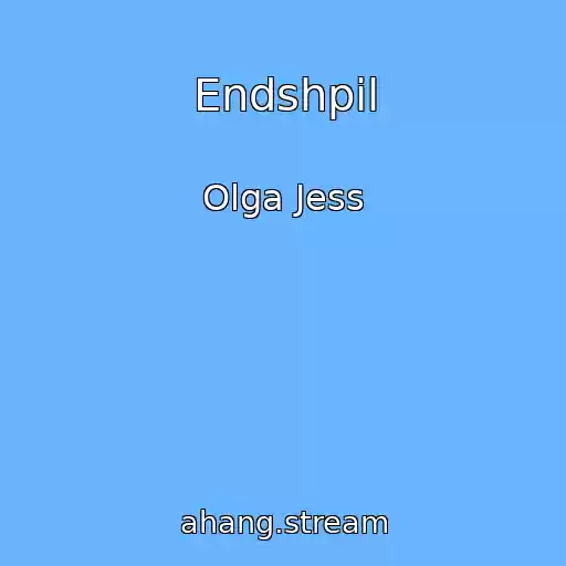 کاور آهنگ Endshpil از Olga Jess