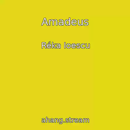 کاور آهنگ Amadeus از Réka Ioescu