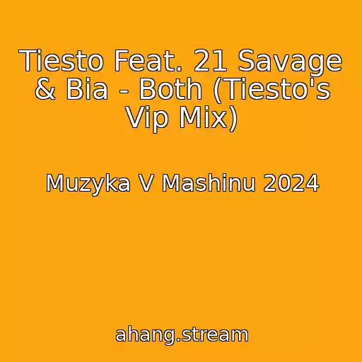 کاور آهنگ Tiesto Feat. 21 Savage & Bia - Both (Tiesto's Vip Mix) از Muzyka V Mashinu 2024