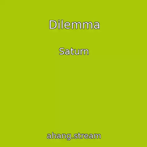 کاور آهنگ Dilemma از Saturn