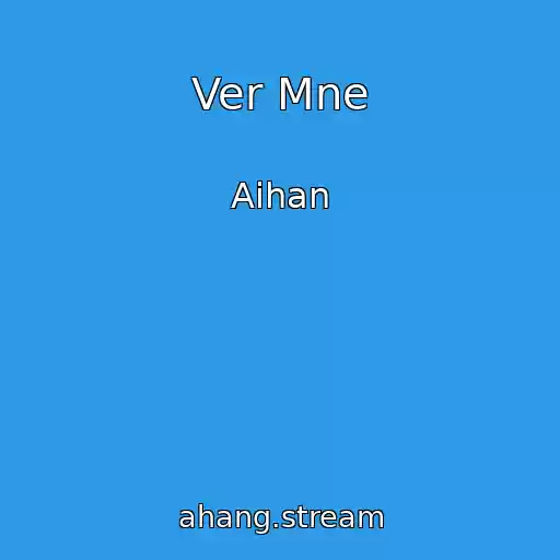 کاور آهنگ Ver Mne از Aihan