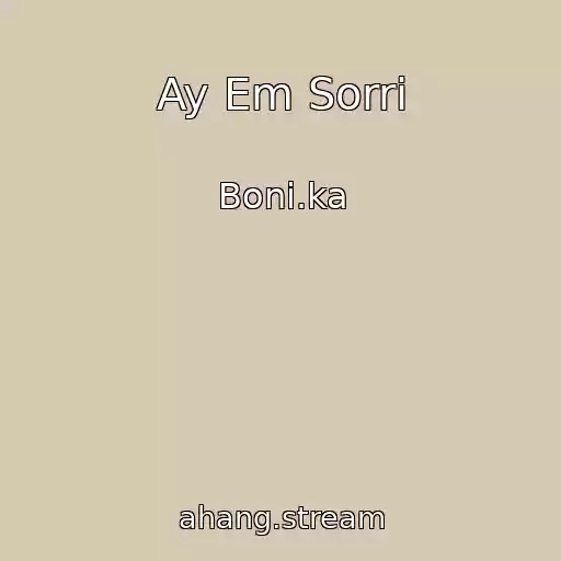 کاور آهنگ Ay Em Sorri از Boni.ka