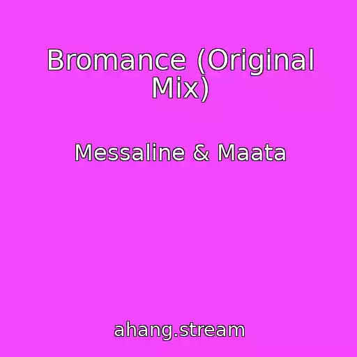 کاور آهنگ Bromance (Original Mix) از Messaline & Maata