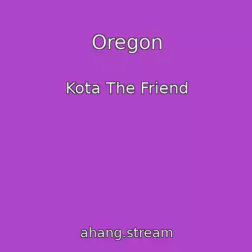 کاور آهنگ Oregon از Kota The Friend
