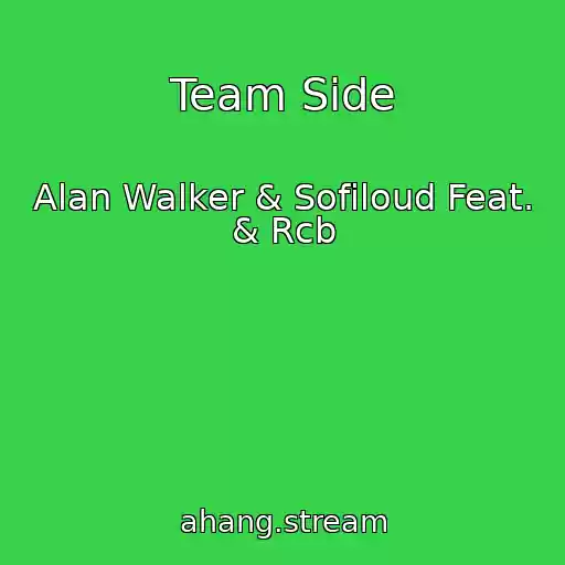 کاور آهنگ Team Side از Alan Walker & Sofiloud Feat. & Rcb
