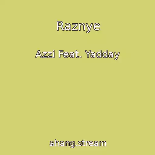 کاور آهنگ Raznye از Azzi Feat. Yadday