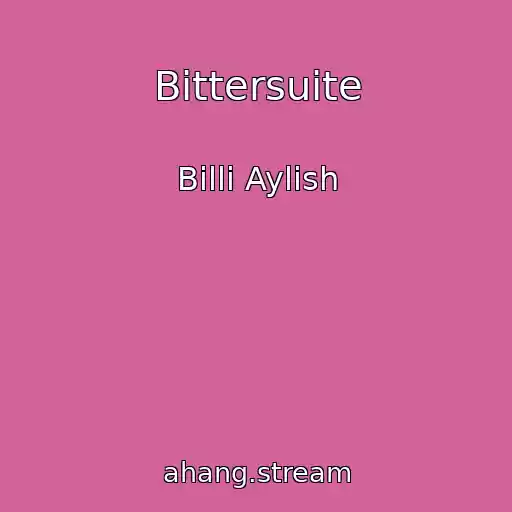 کاور آهنگ Bittersuite از Billi Aylish