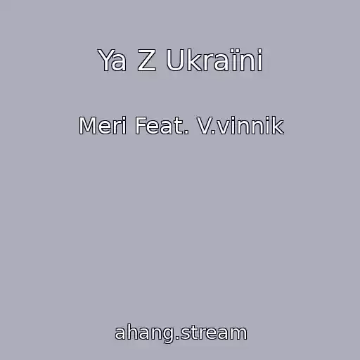 کاور آهنگ Ya Z Ukraїni از Merі Feat. V.vinnik