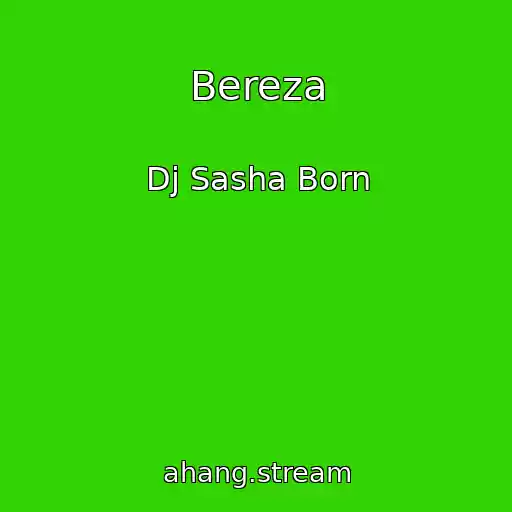 کاور آهنگ Bereza از Dj Sasha Born