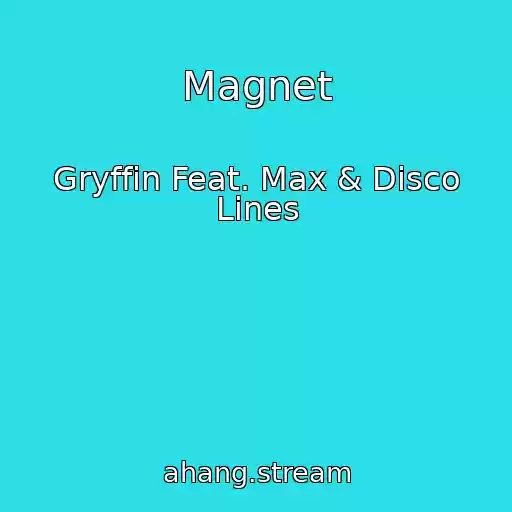 کاور آهنگ Magnet از Gryffin Feat. Max & Disco Lines