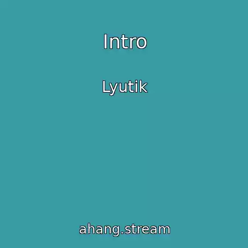 کاور آهنگ Intro از Lyutik