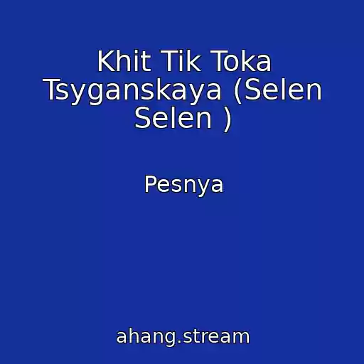 کاور آهنگ Khit Tik Toka Tsyganskaya (Selen Selen ) از Pesnya