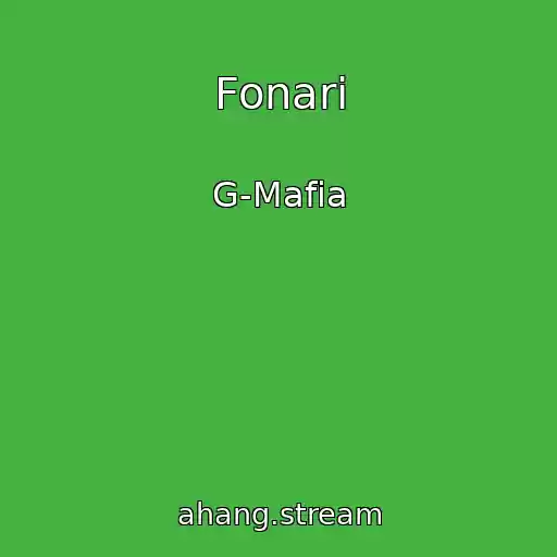 کاور آهنگ Fonari از G-Mafia