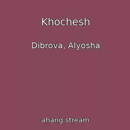 کاور آهنگ Khochesh از Dibrova, Alyosha