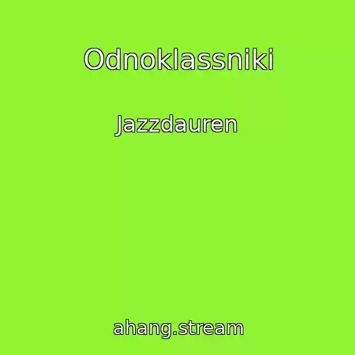 کاور آهنگ Odnoklassniki از Jazzdauren