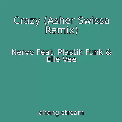 کاور آهنگ Crazy (Asher Swissa Remix) از Nervo Feat. Plastik Funk & Elle Vee