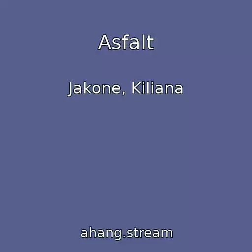 کاور آهنگ Asfalt از Jakone, Kiliana