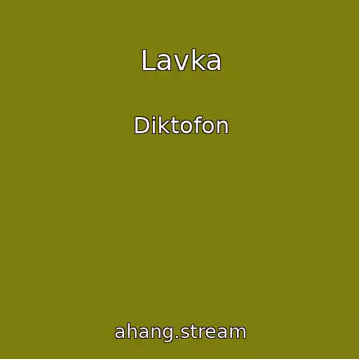 کاور آهنگ Lavka از Diktofon