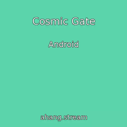 کاور آهنگ Cosmic Gate از Android