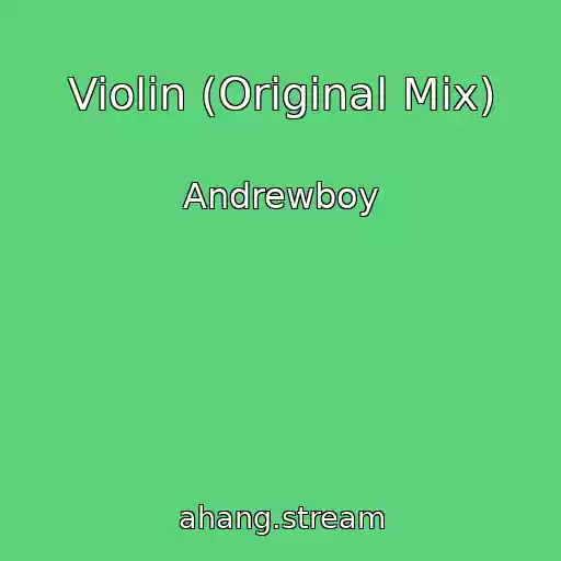 کاور آهنگ Violin (Original Mix) از Andrewboy