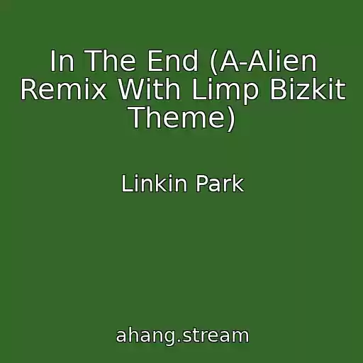 کاور آهنگ In The End (A-Alien Remix With Limp Bizkit Theme) از Linkin Park