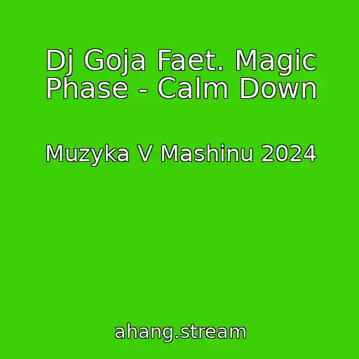 کاور آهنگ Dj Goja Faet. Magic Phase - Calm Down از Muzyka V Mashinu 2024