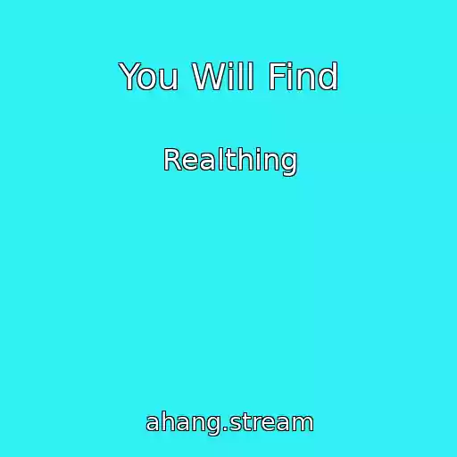کاور آهنگ You Will Find از Realthing