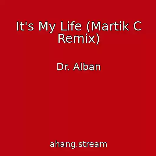 کاور آهنگ It's My Life (Martik C Remix) از Dr. Alban