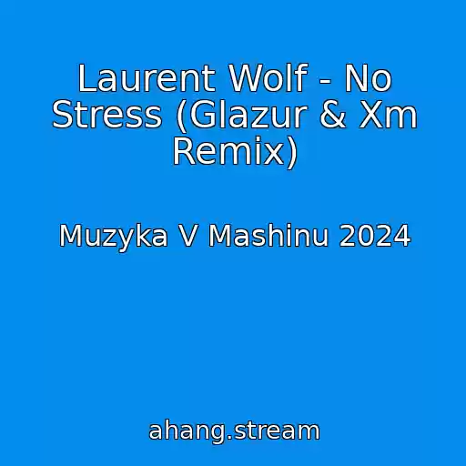 کاور آهنگ Laurent Wolf - No Stress (Glazur & Xm Remix) از Muzyka V Mashinu 2024