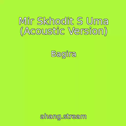 کاور آهنگ Mir Skhodit S Uma (Acoustic Version) از Bagira