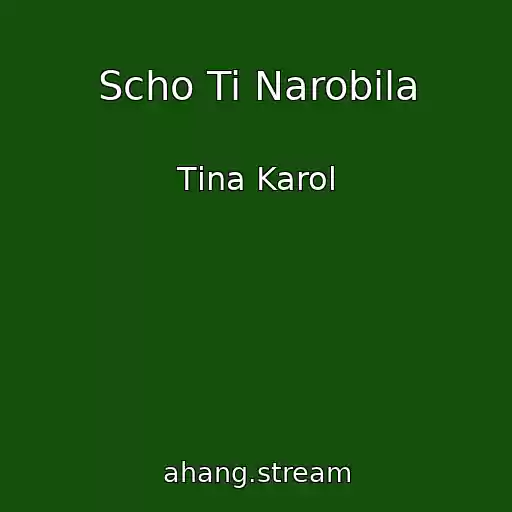 کاور آهنگ Scho Ti Narobila از Tіna Karol