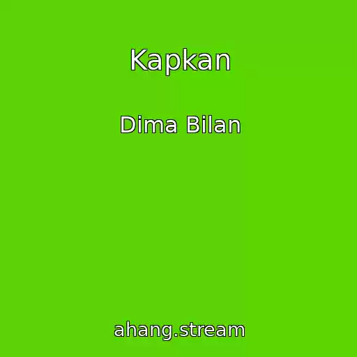 کاور آهنگ Kapkan از Dima Bilan