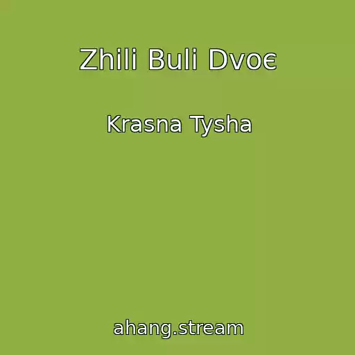 کاور آهنگ Zhili Buli Dvoє از Krasna Tysha