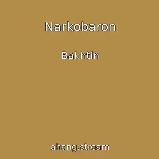کاور آهنگ Narkobaron از Bakhtin