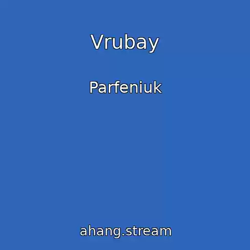 کاور آهنگ Vrubay از Parfeniuk