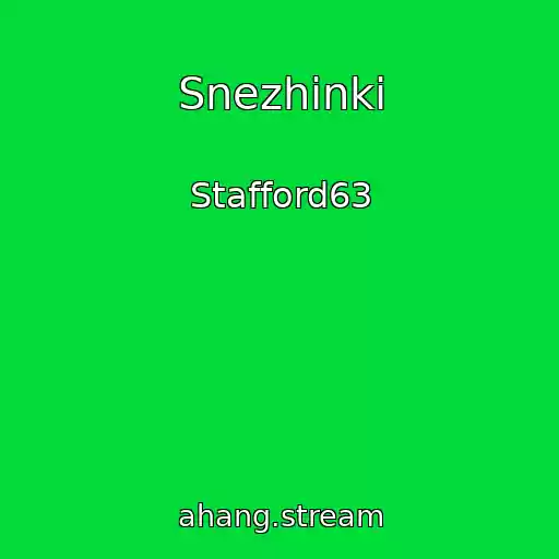 کاور آهنگ Snezhinki از Stafford63