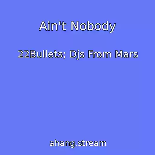 کاور آهنگ Ain't Nobody از 22Bullets; Djs From Mars