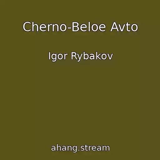 کاور آهنگ Cherno-Beloe Avto از Igor Rybakov
