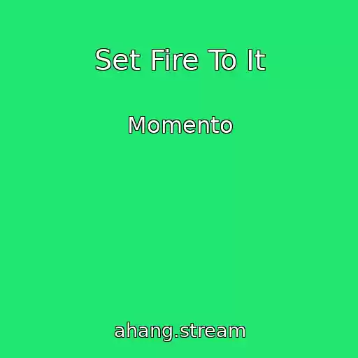 کاور آهنگ Set Fire To It از Momento