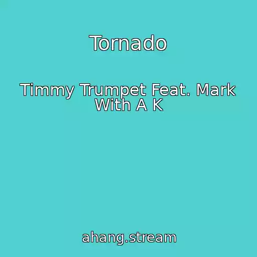 کاور آهنگ Tornado از Timmy Trumpet Feat. Mark With A K