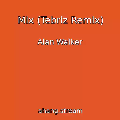 کاور آهنگ Mix (Tebriz Remix) از Alan Walker