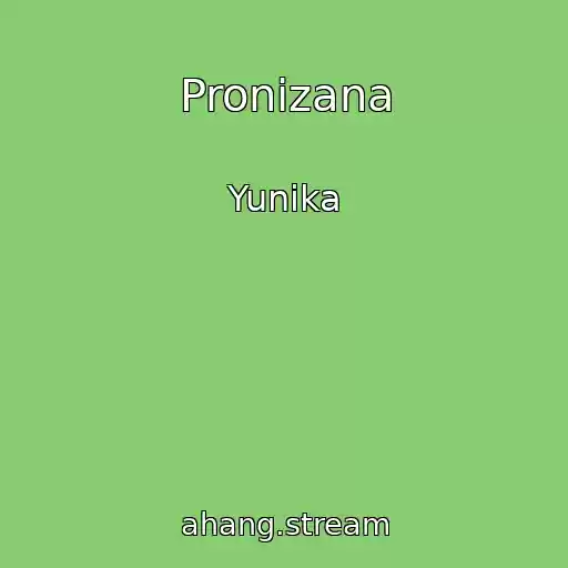 کاور آهنگ Pronizana از Yunika