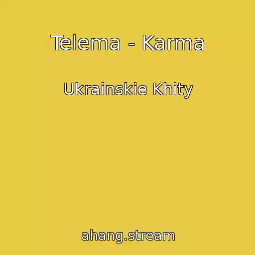 کاور آهنگ Telema - Karma از Ukrainskie Khity
