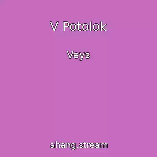کاور آهنگ V Potolok از Veys