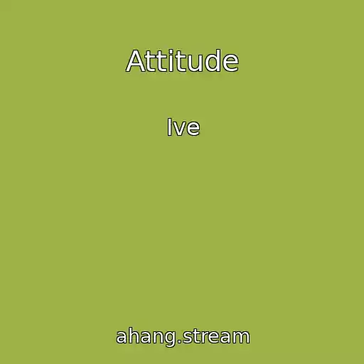 کاور آهنگ Attitude از Ive