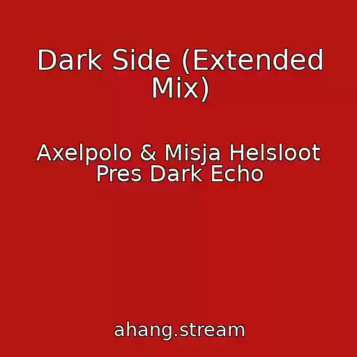 کاور آهنگ Dark Side (Extended Mix) از Axelpolo & Misja Helsloot Pres Dark Echo