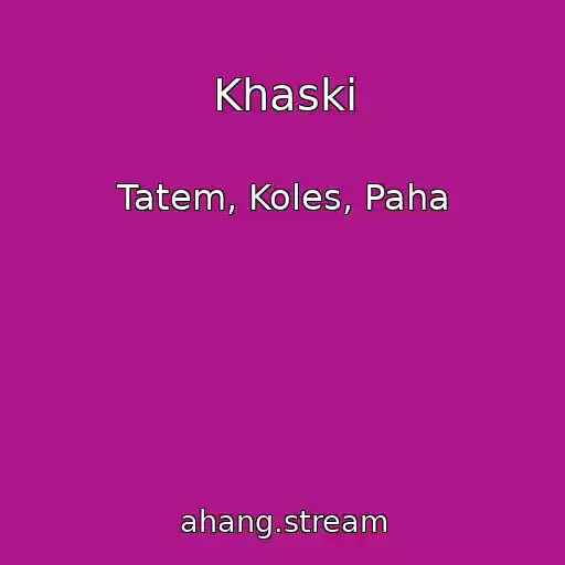 کاور آهنگ Khaski از Tatem, Koles, Paha