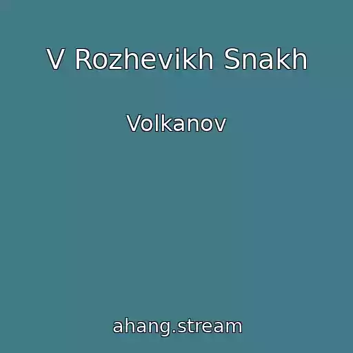 کاور آهنگ V Rozhevikh Snakh از Volkanov