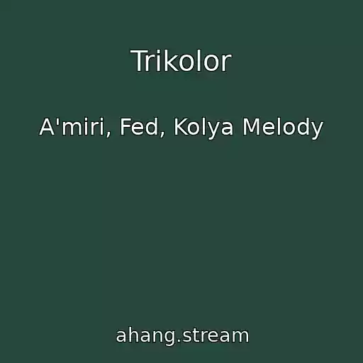 کاور آهنگ Trikolor از A'miri, Fed, Kolya Melody